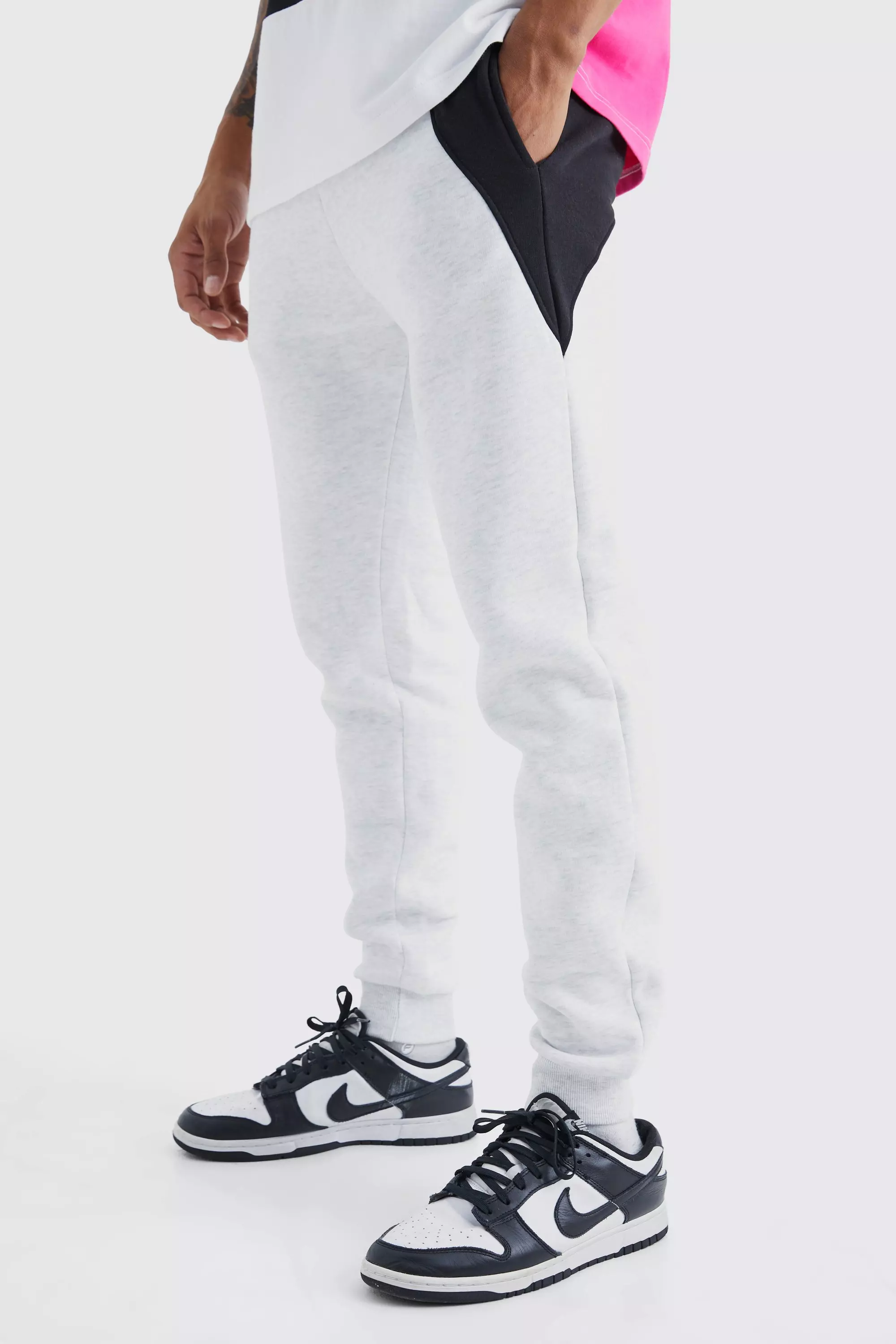 Nike color block store joggers